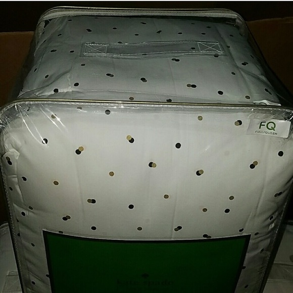 Kate spade Confetti dot full queen comforter set - Picture 2 of 5